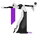 Gif animé gothique sorcière